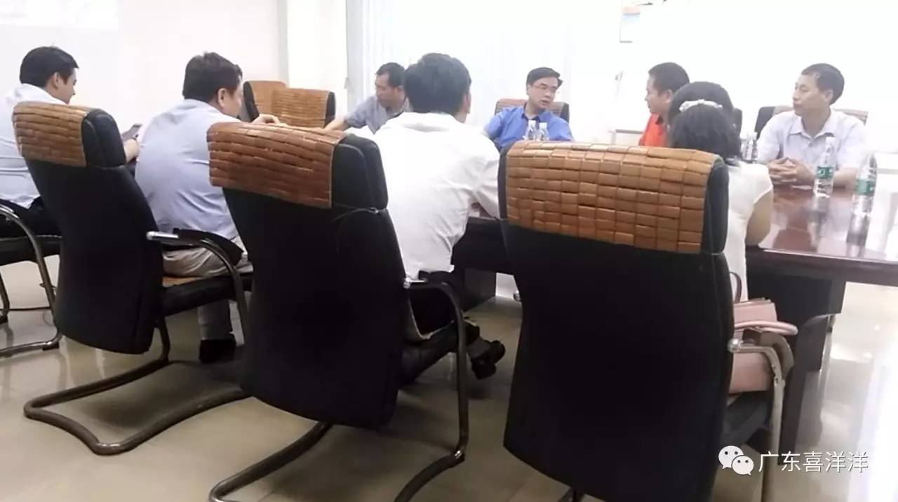 热烈欢迎宜丰县领导一行莅临广东喜联参观指导